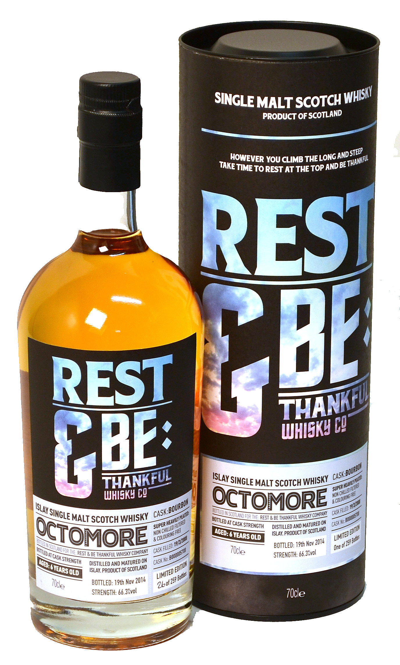 Octomore Rest&Be Bourbon 6Y (B000005708)  66.3°